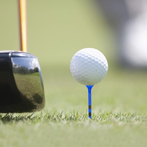 :Exclusive Step Design Helps You Achieve Consistent Golf Shots,Golf Plastic Tees 3 1/4 Unbreakable Bulk Excellent Durability Stability