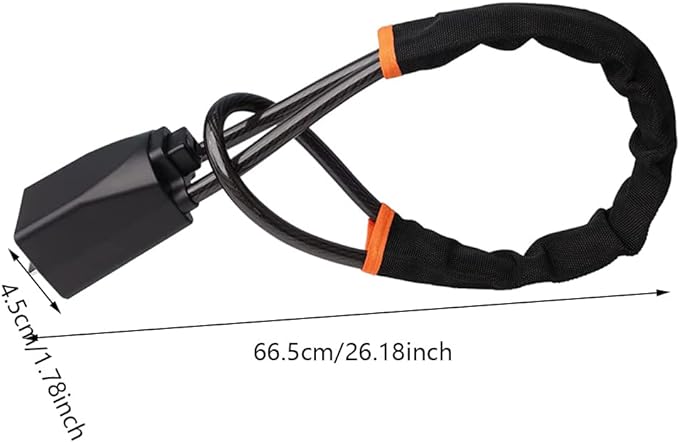 Anti-Theft Handbag Fit Most Cars Vehicle Prevention with Key for Vehicles