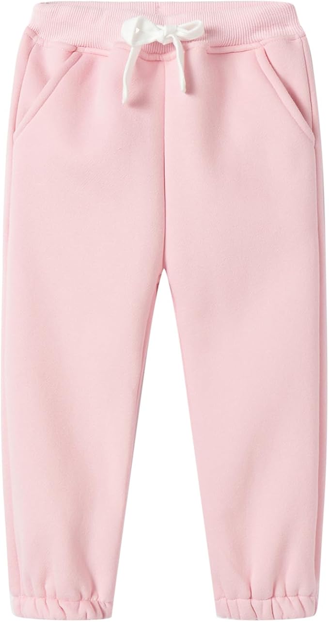 Easily paired with hoodies, sweatshirts, sweaters and layer it with coat,jacket,vest in fall and winter, Solid Colors Elastic Waist Slant Pockets