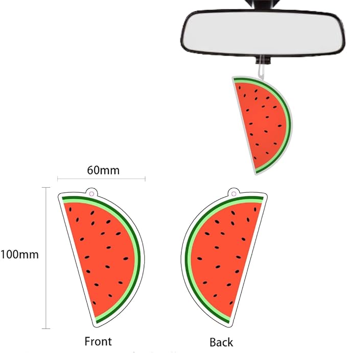 Gift Car Interior Auto Accessories Fruit Design, Watermelon