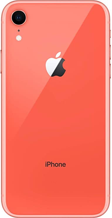 Apple iPhone XR, 64GB, Coral - Fully Unlocked (Renewed)