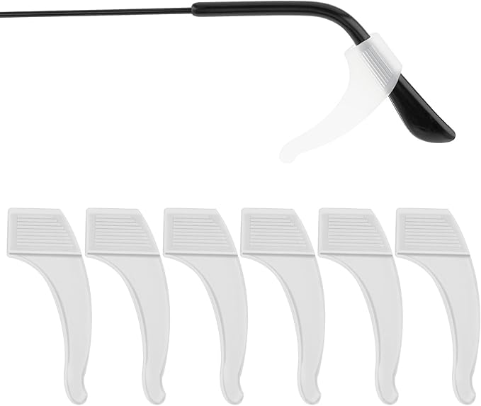 eyewear retainers are made of elastic silicone, soft and durable, comfortable to children's head, simple and practical design, easy to use.