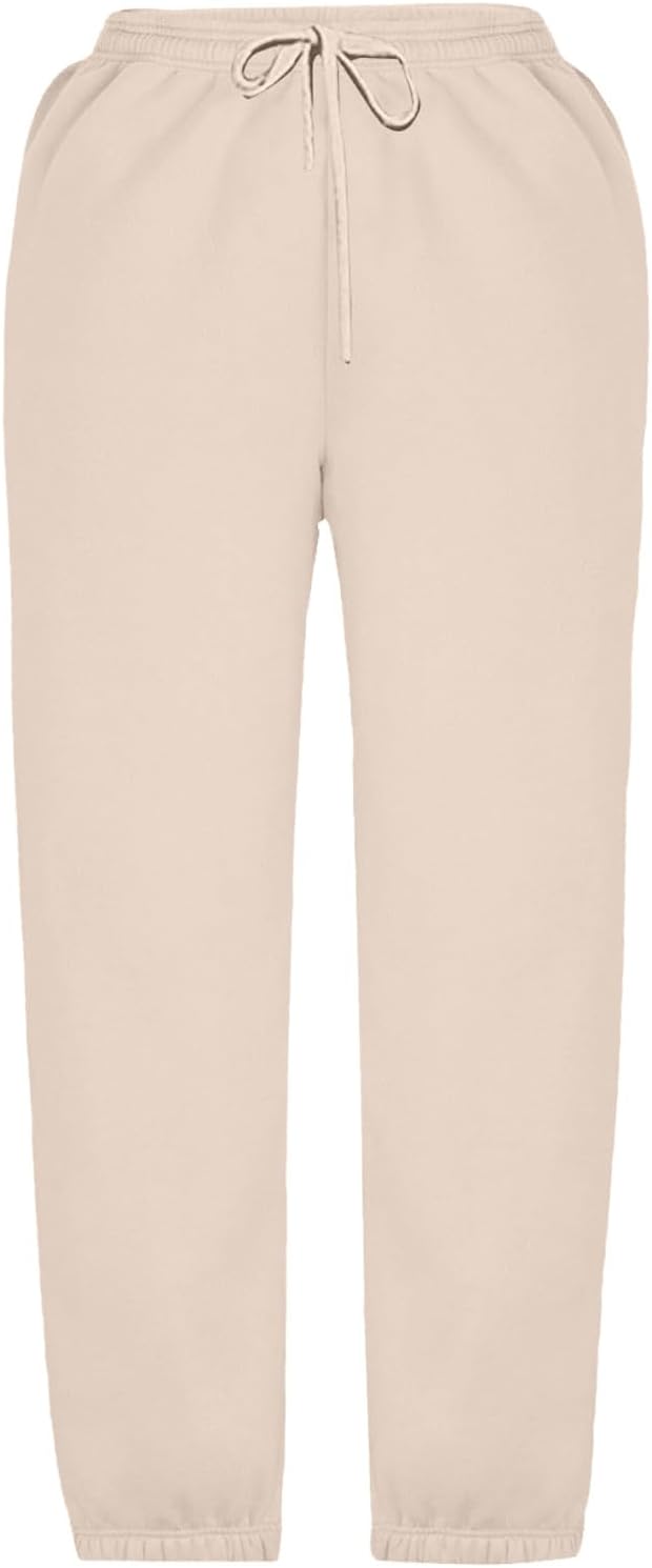 drawstring waist, have two side pockets, elasticized cuffs at the hem of the leg, long length, pantalon femme, sporty joggers sweat pants make you fashion,  Elastic Jogger Pants Kids Y2K Preppy Drawstring Athletic Pants