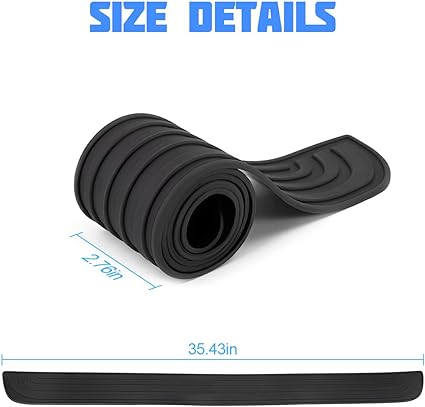 Car Exterior Accessories, Rear Bumper Guard Protector for Car, Scratch-Resistant