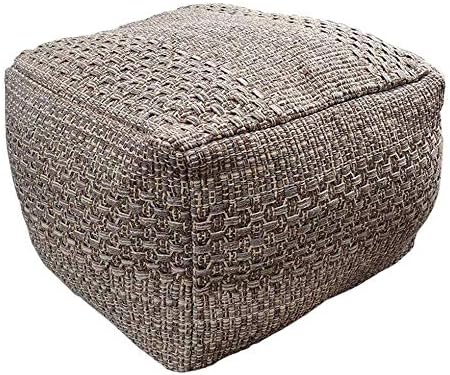 pouf can provide you with the most comfortable and relaxing experience 16.5x16.5x13 inches.Ottoman Pouf Footstool, Removable Pouf, Bohemia Pouf,