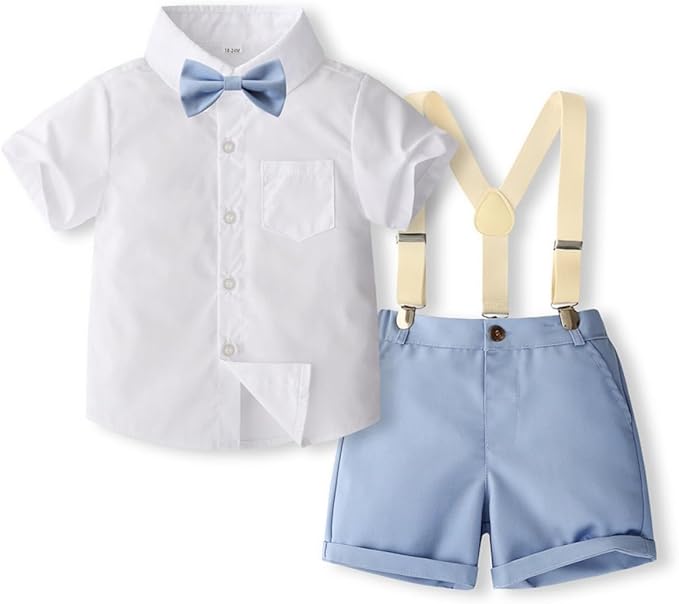 perfect for various occasions,such as baptism,pageant,party,wedding,church,family gatherings,photo shoots,and birthday.Dress your little one in style and comfort on any occasion with our toddler boy outfits.