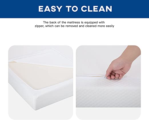Queen Mattress, 10 14 Inch Mattress Queen, Premium Gel Memory Foam Hybrid Mattresses Bed-in-a-Box CertiPUR-US Certified Pressure Relief, Medium Firm