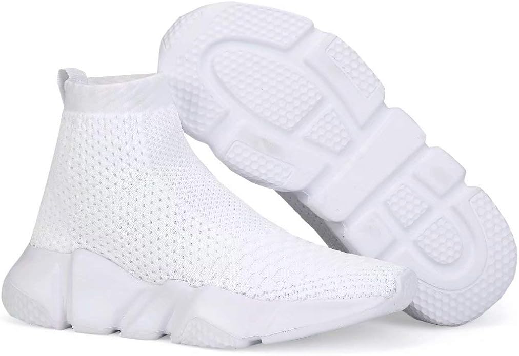design makes it convenient for kids to wear and take off by themselves. Lightweight Tennis Athletic Running Shoes