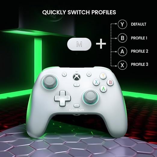 Features Hall Joysticks and Hall trigger for comfortable feel, long life, and enhanced gaming accuracy.Plug and Play Gaming Gamepad with Hall Effect Joysticks/Hall Trigger, 3.5mm Audio Jack