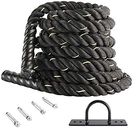 Exercise Training Rope, for Home Gym Outdoor Cardio