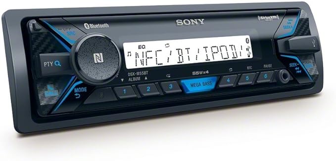 Media Receiver with Bluetooth USB playback supports MP3/wma/a AC/wav/FLAC, siriusxm satellite Radio ready, works with Pandora (iOS and Android) SONY