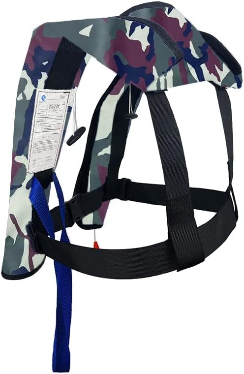 Life Jacket Life Vest Basic Manual, This Life Jacket Buoyancy is 150N, Fits for Universal Adults under 330 lbs (150kg)
