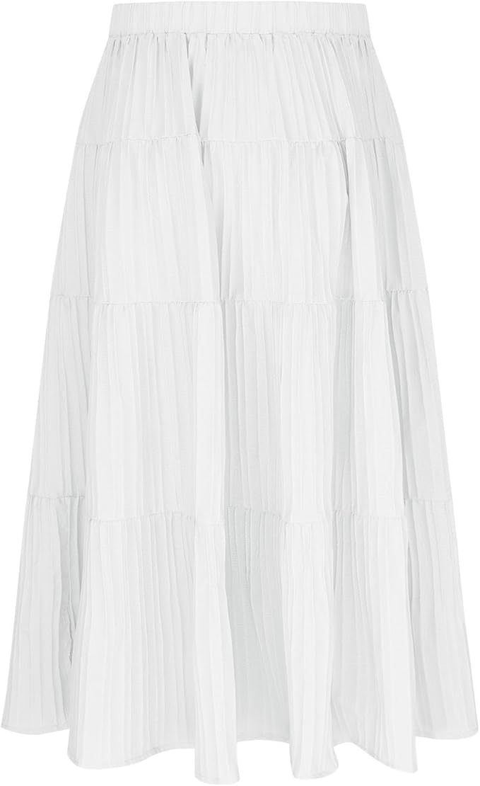 Skirt for Girls Long Long Sport Athletic Running Thin Bow Tie Flowy Pleated Tie Knot Plain Skirt,  Girls Long Long Sport Gym Jogger Thin Bow Tie Flowy Ruched Tie Knot Basic
