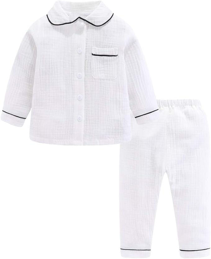 Made with high-quality materials, these button-down sleepwear sets are perfect for a cozy night's sleep or lounging around the house,  Satin Pajamas Sets Girls Button-Down Silky Pajamas Sleepwear with
