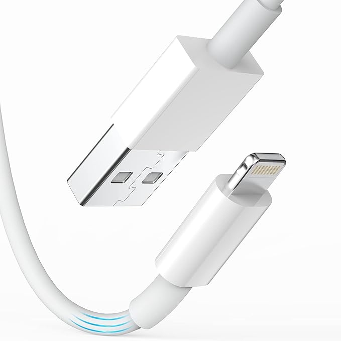 10 ft long MFI apple certified iphone charger cable 3 pack, Long Fast iPhone Charging Cables Cord for iPhone 14/13 Pro Max/12/11/XR/Xs/X/8/7/6/iPad Pro/Air/Mini-10