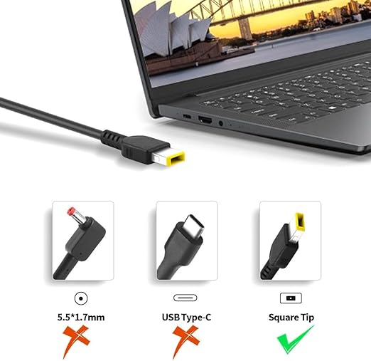 Provides overcharge Protection System/Short circuit/Overload protection/Over-heat protection, AC Charger for Lenovo Legion Slim 5 5P 7 S7 C7 Y720 Y730 Y740 Y920 Y530 Y540