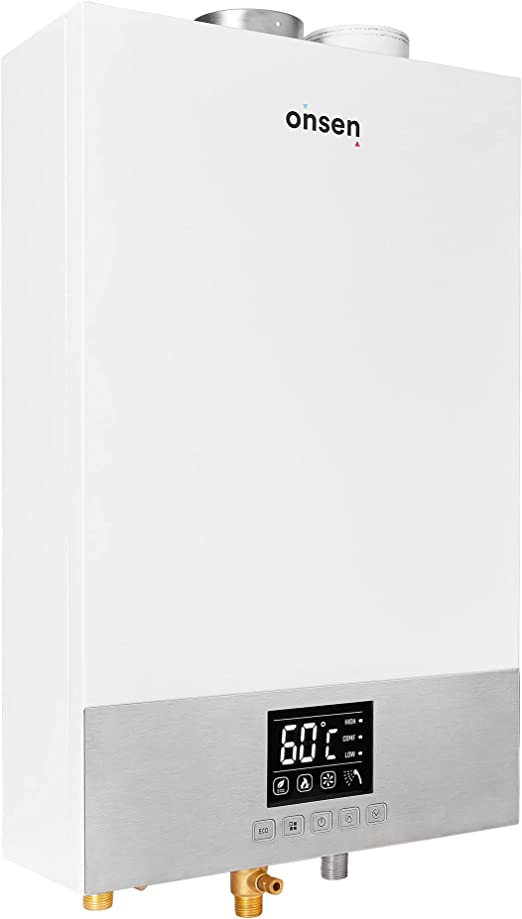 Onsen - 14L Direct Vent Tankless Propane Water Heater + 3