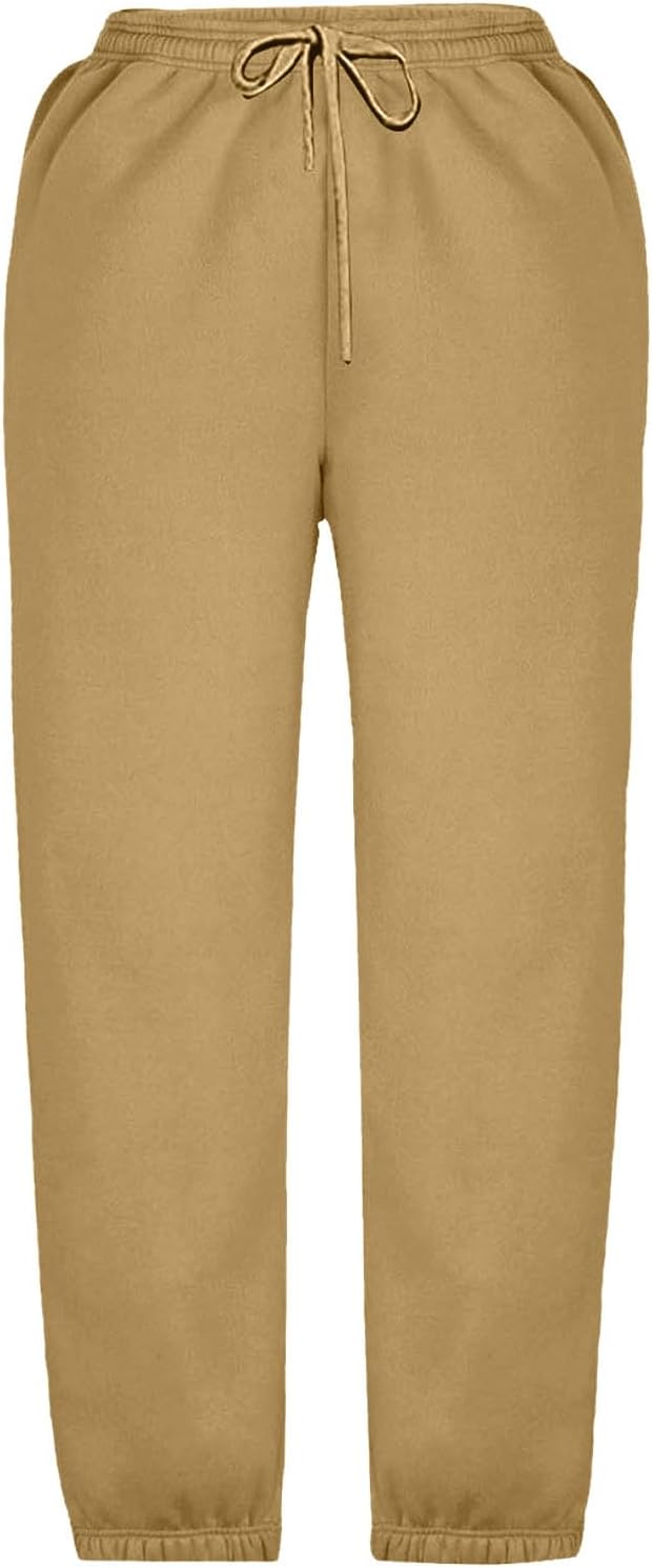 baggy Sweatpants, yoga pants/ hiking pants/jogging jogger pants/lounge pants/running pants/athletic sports pants/Daily wear pants trousers. Wearing to go outdoors to do aerobics