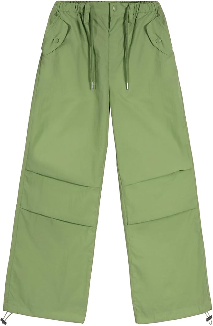 girls cargo baggy pants y2k can be paired with anything in your closet, style them sort of retro hip-hop with a crop top and some sneakers or boots for that streetwear look