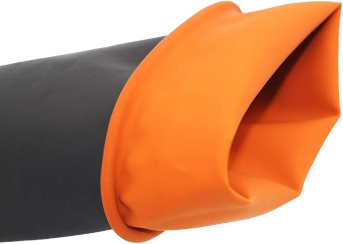 Chemical Resistant Gloves,Heavy Duty Industrial Rubber Gloves,2, Unique hand design to improve comfort,provides excellent grip XL