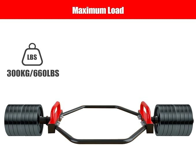 It ensures proper form and helps to prevent injuries, ,Deadlift Bar Weight Lifting with Handle,2
