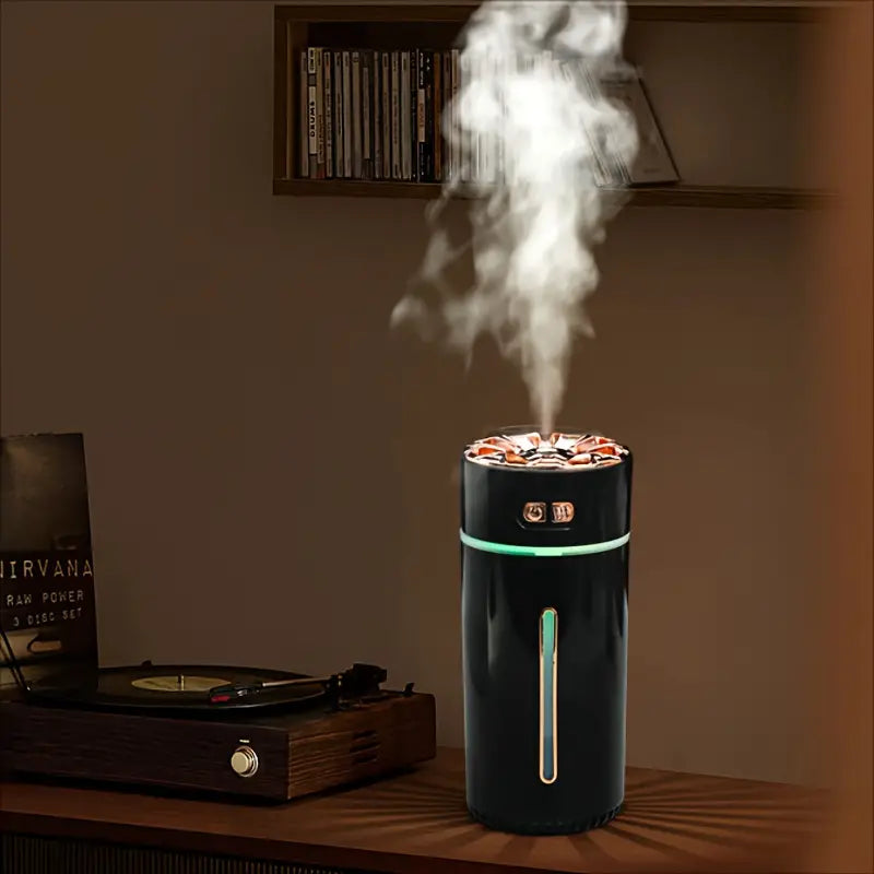 Water Lever USB Charging Humidifier For Car, Car Air Diffuser Air Humidifier With Colorful