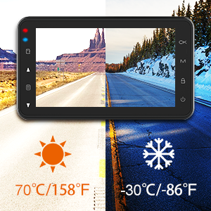 1080P FHD, Parking Monitor, Motion Detection, WDR