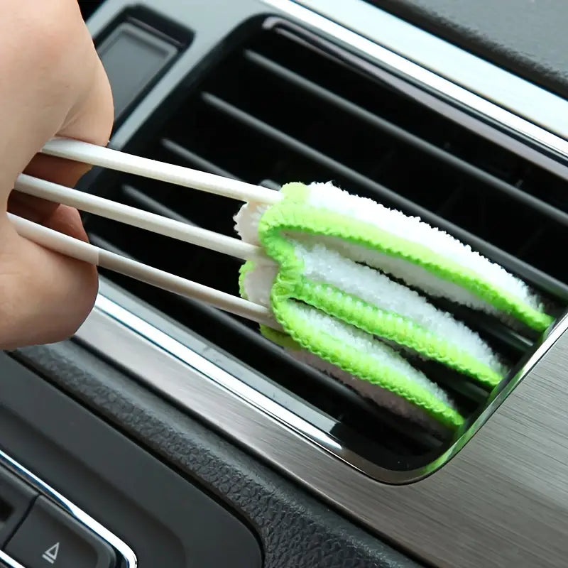 Washable Cleaning Clip for Door Partitions and Dead Corners Shutter Brush