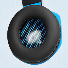 Gaming Headphones,Microphone Volume Control RGB LED Light, for PC Laptop Mac Tablet Smart Phone
