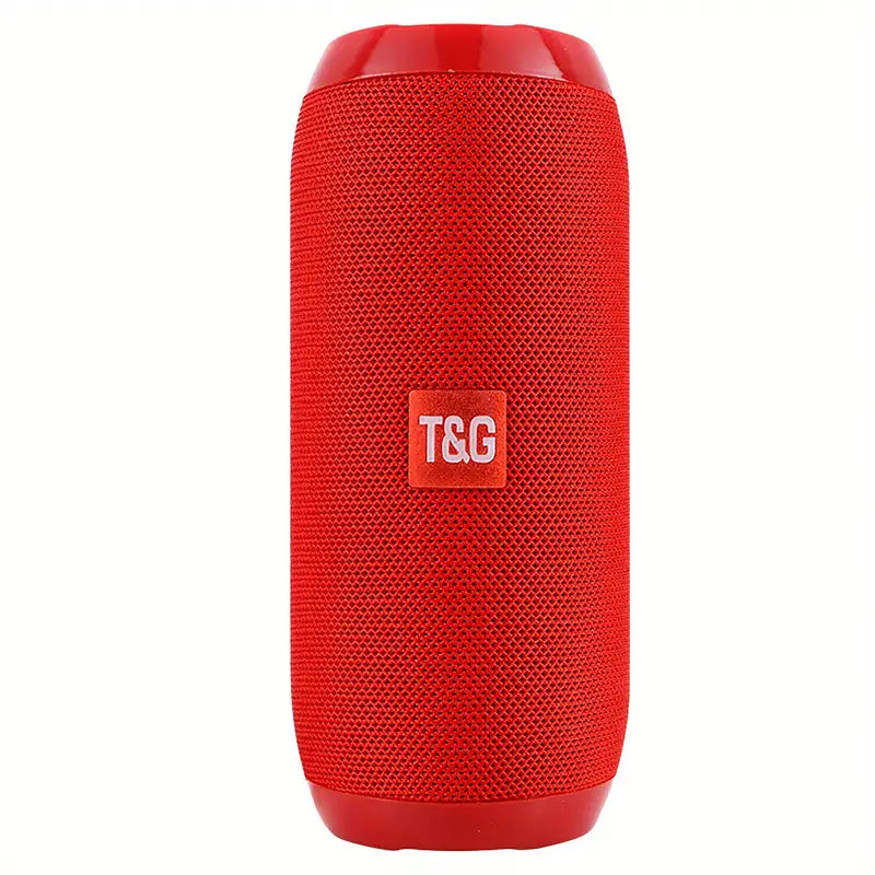 TG117 BT Outdoor Speaker Waterproof Portable Wireless Column Loudspeaker Box with TF Card FM Radio