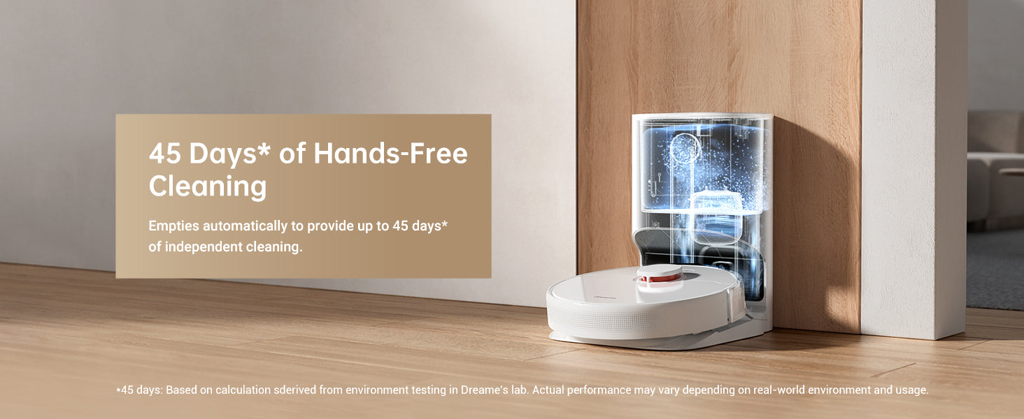 Robotic Vacuum with 4000 Pa Suction and lidar Navigation Compatible with Alexa Wi-Fi Connected