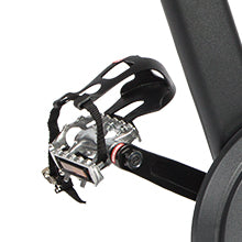 Exercise Bike Indoor Cycling Bike Stationary Cycle Bike with Heart Rate Sensor, Quiet Belt Drive with LCD Monitor, Support