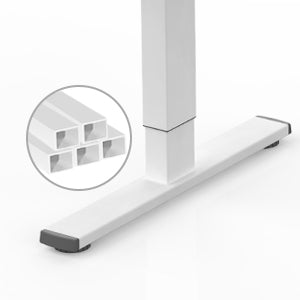 Standing Desk with Splicing Top for Home Office,Electric Height Adjustable
