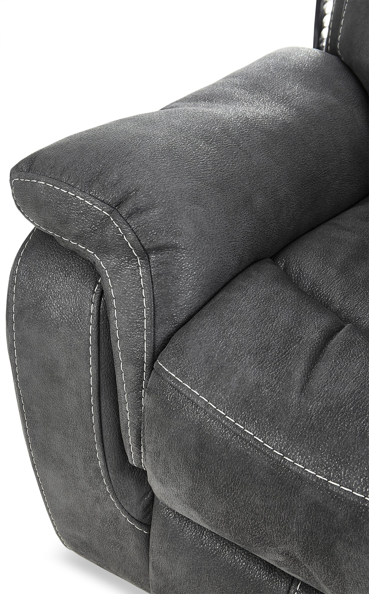 Glider Recliner,  emphasize lines and accentuate the shape of this piece