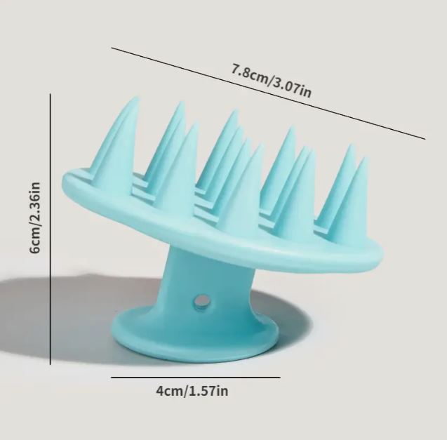 Silicone Head Massager,