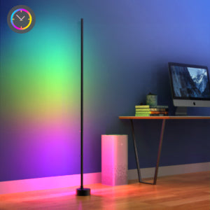 Smart Corner Lamp, voice Control, 1600w+ color, music mode, DIY mode customized at will, brightness adjustment and so on