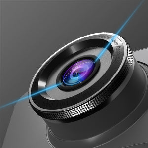 360°Rotatable Lens Camera, One Click Lock, Easy To Transmit Seamless Loop Recording 1080P Full HD Resolution Build in Gravity Sensor