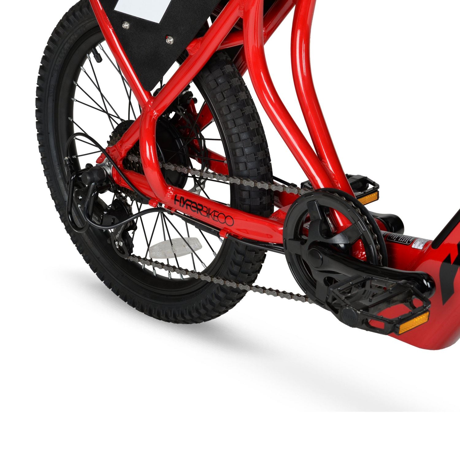 Aluminum Bike, orange, Hyper 36v Electric 20 inch