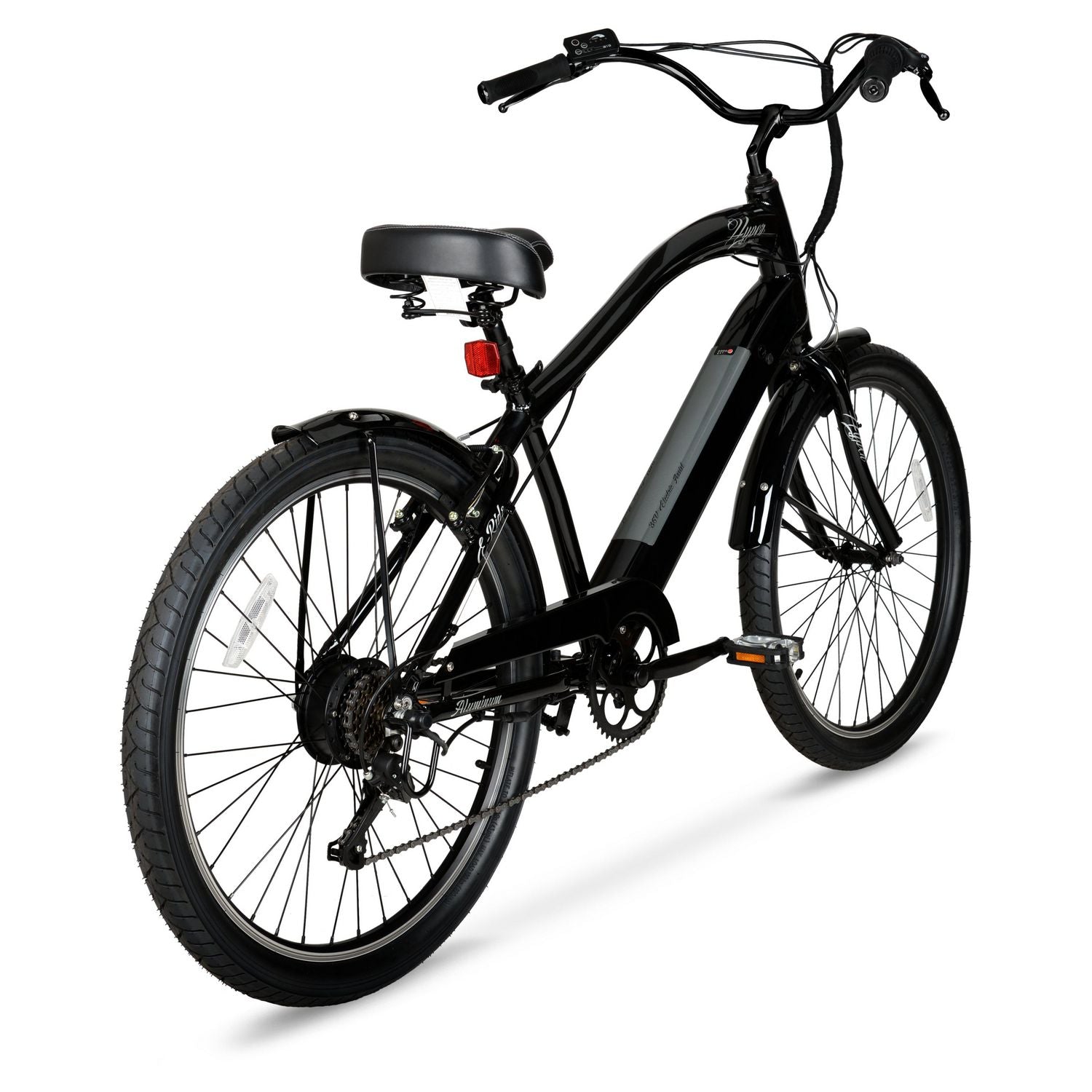 36v Electric 26 inch,  Men's, Aluminum Bike, Black