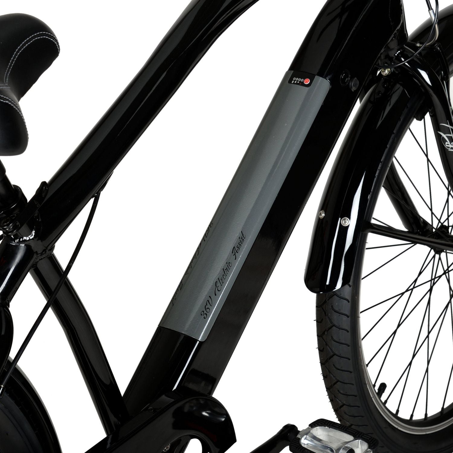 36v Electric 26 inch,  Men's, Aluminum Bike, Black