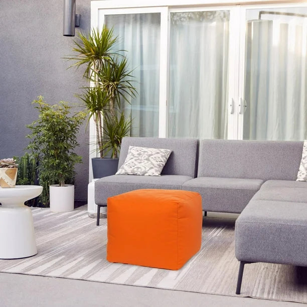 Home Cube Soleil Outdoor Indoor Ottoman Pouf