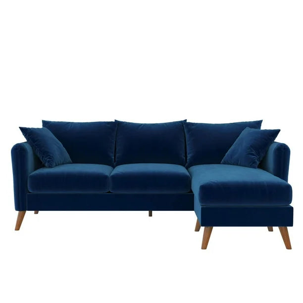 Magnolia Reversible Sectional Sofa with Pillows