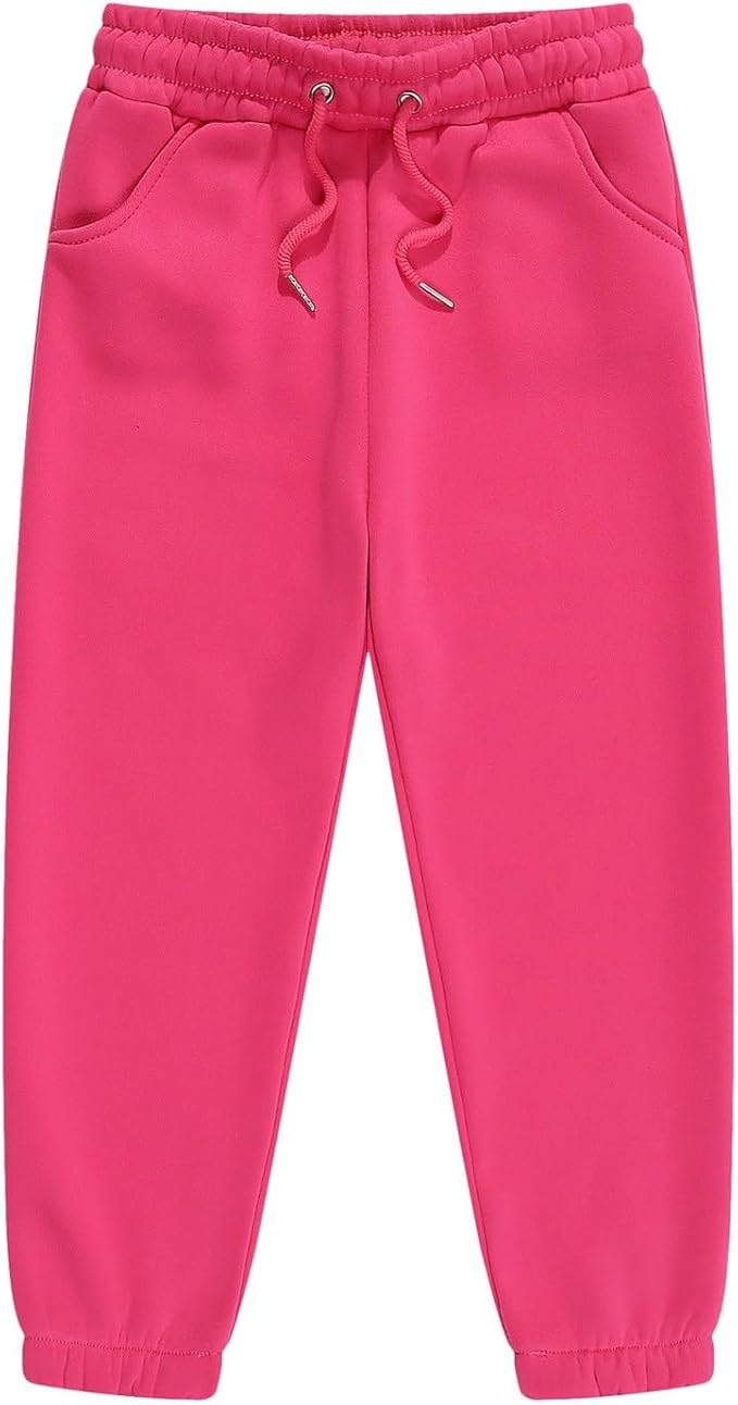 Pull-On Active Athletic Pants Toddler Elastic Waistband Trousers Pocket