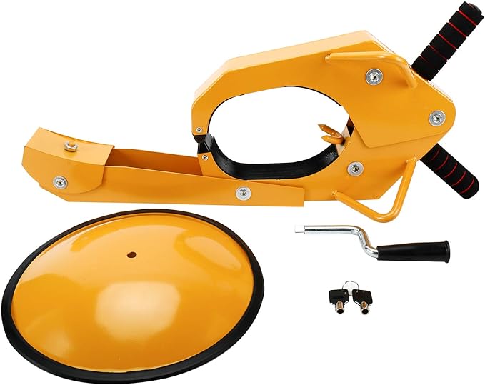 Boot Wheel Lock Clamp Adjustable Auto Car Anti Theft Lock