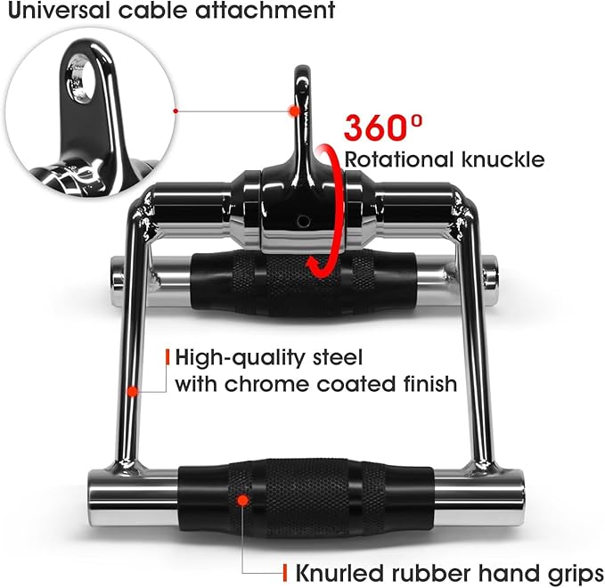 give you a comfortable fit to your palms when exercising.Cable Machine Accessories for Home Gym