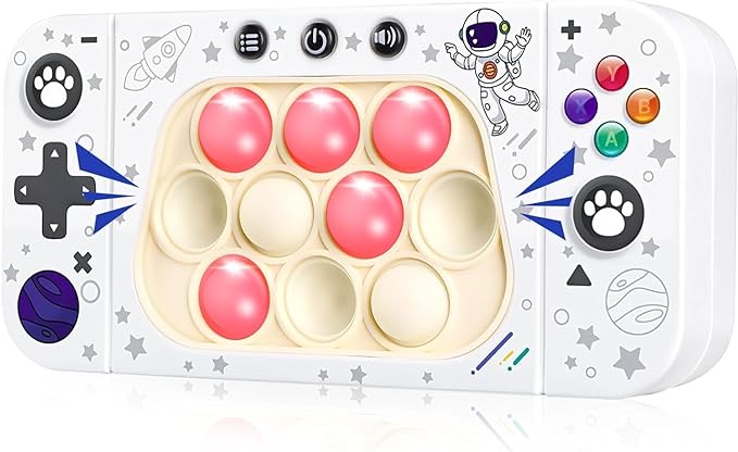game machine combines the classic bubble press game with 4 modes, Pop Fidget Game Bubble Handheld Puzzle Game
