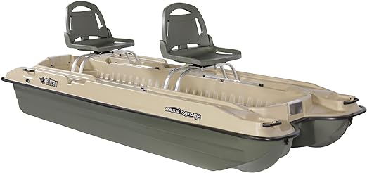 comfort with two folding seats that can slide along the tracks so you can adjust your position on the boat.Fishing Boat - 10.2 ft.-