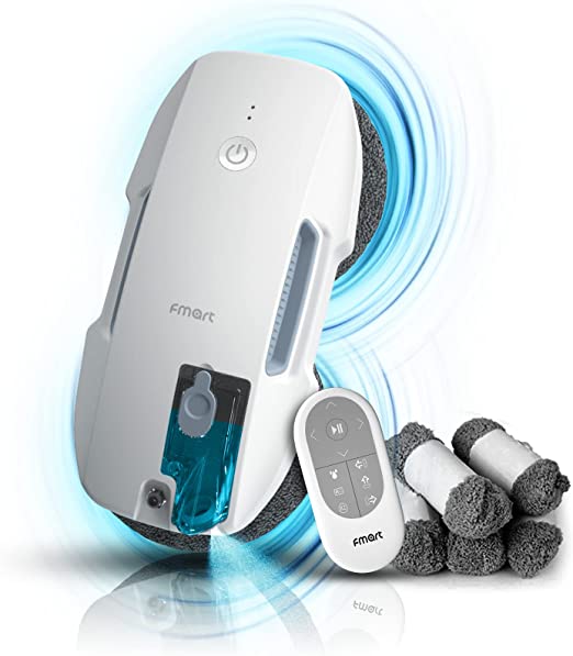 Outdoor High Rise Window , Window Robot Cleaner Automatic, with 6 Fiber Cloths
