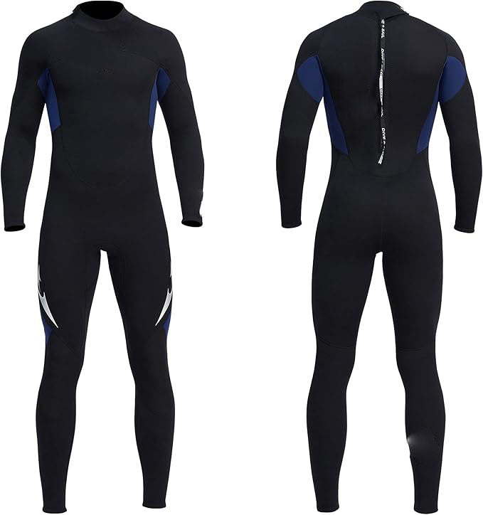 UNISEX excellent stretchability on the surface and inner surface, which is gentle on the skin.Neoprene Diving Suits for Men Women, Thermal Thicken Swimwear Long Sleeve UV Protection