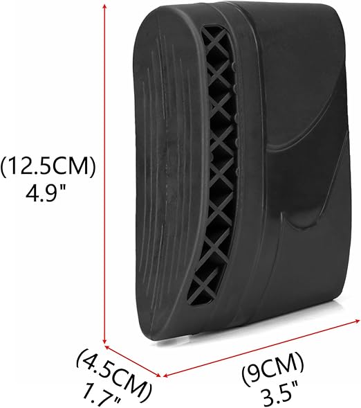 Engineered to give maximum cushion recoil protection, Gun Stock Extension Recoil Pad Slip On